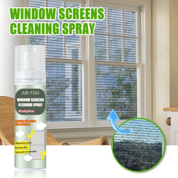 Window & Screen Foam Cleaning Spray
