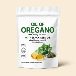 Oregano Oil Soft Capsules Dietary Supplement