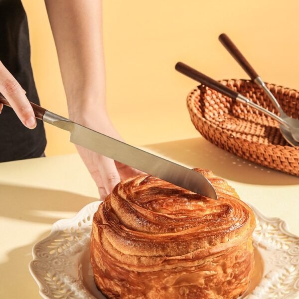 Wood Handle Stainless Steel Cutlery Set