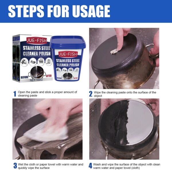 Stainless Steel & Rust Cleaning Cream