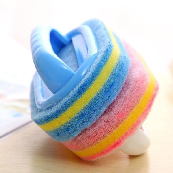 Kitchen & Bathroom Scrubbing Sponge Brush